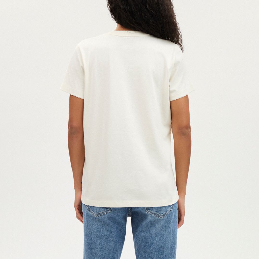 COACH®,Signature Heart T Shirt,,Scale View