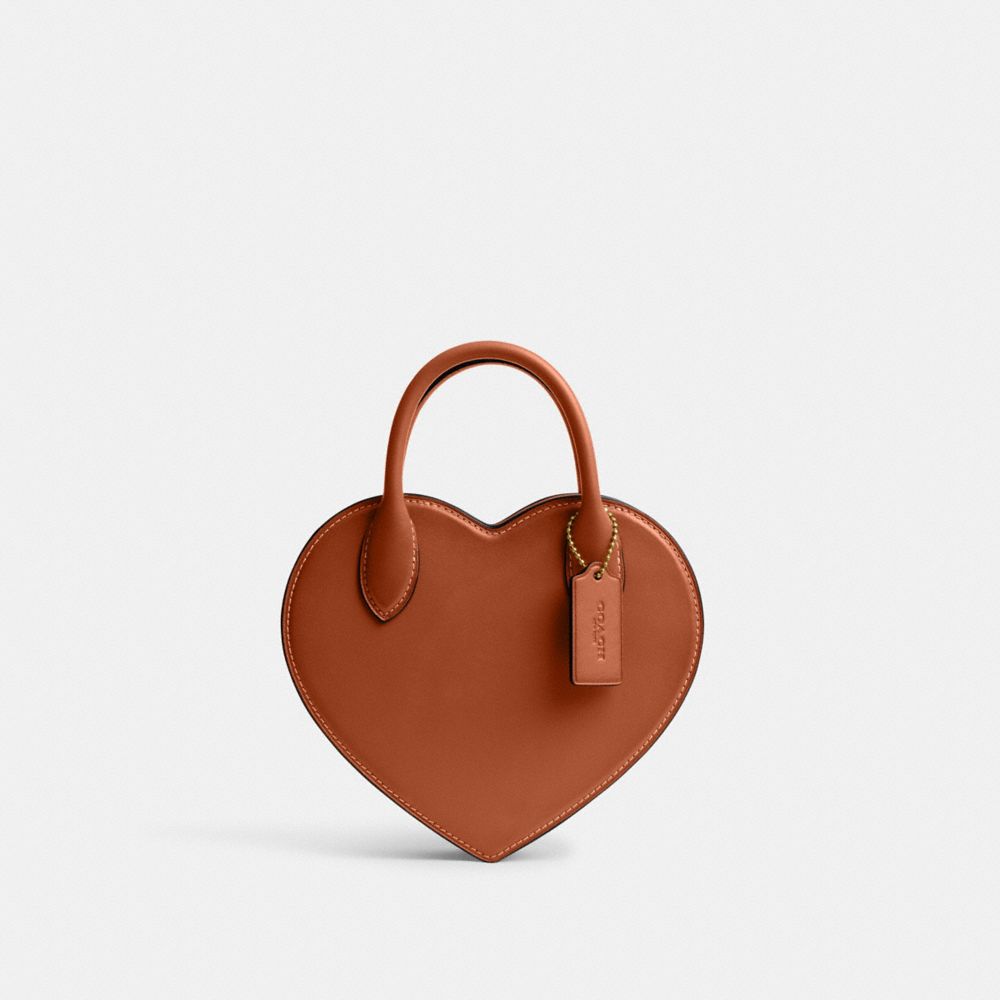 COACH® | Heart Bag In Regenerative Leather