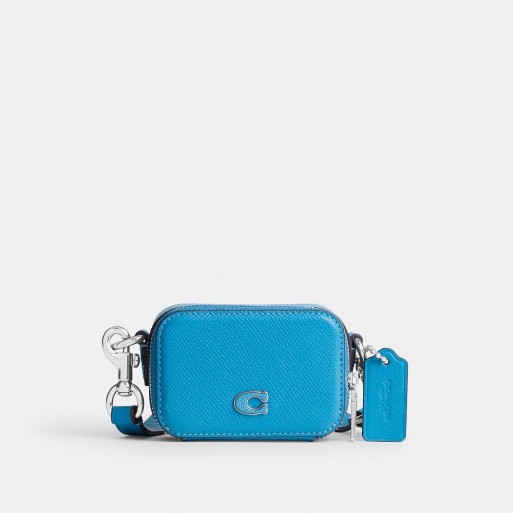 Coach teal crossbody discount bag