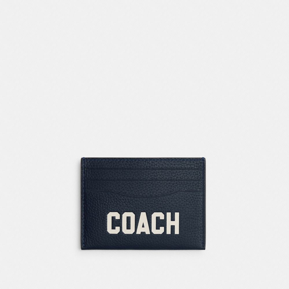 COACH®,カード ケース・コーチ グラフィック,カードケース＆定期入れ＆名刺入れ,ﾀﾞｰｸ ﾈｲﾋﾞｰ