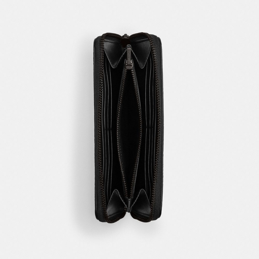 COACH®,アコーディオン ウォレット・シグネチャー キャンバス・コーチ グラフィック,長財布,