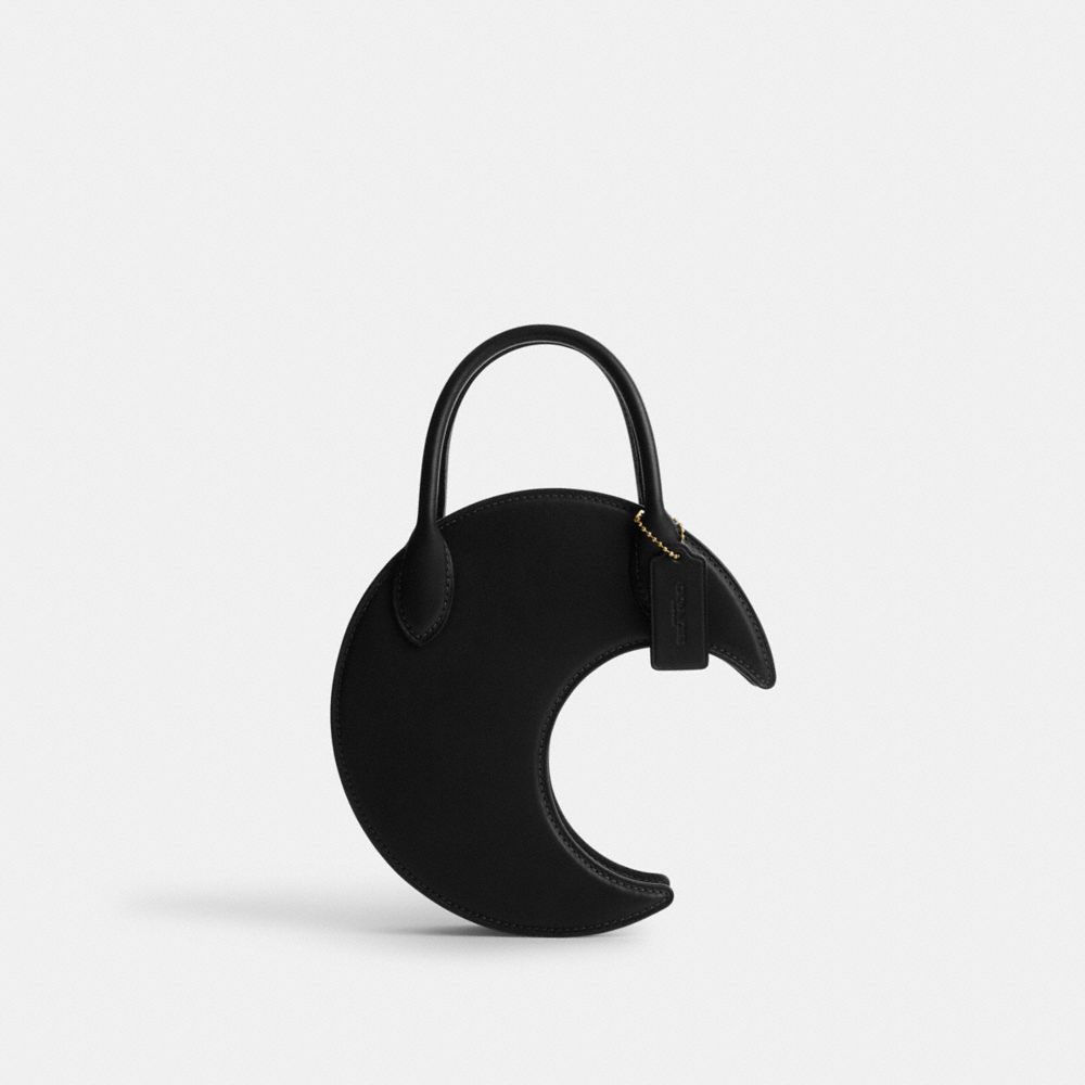 ELLE ICONIC LEATHER HALF MOON BAG