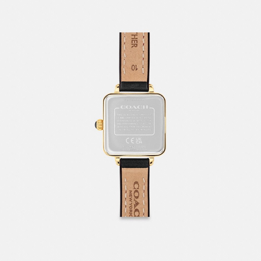 COACH®,Cass Watch, 22 Mm,,Back View