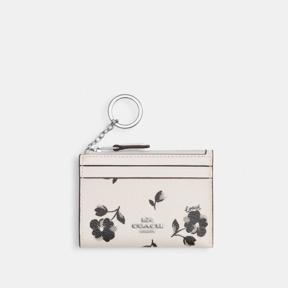 COACH® | Mini Skinny Id Case With Floral Print