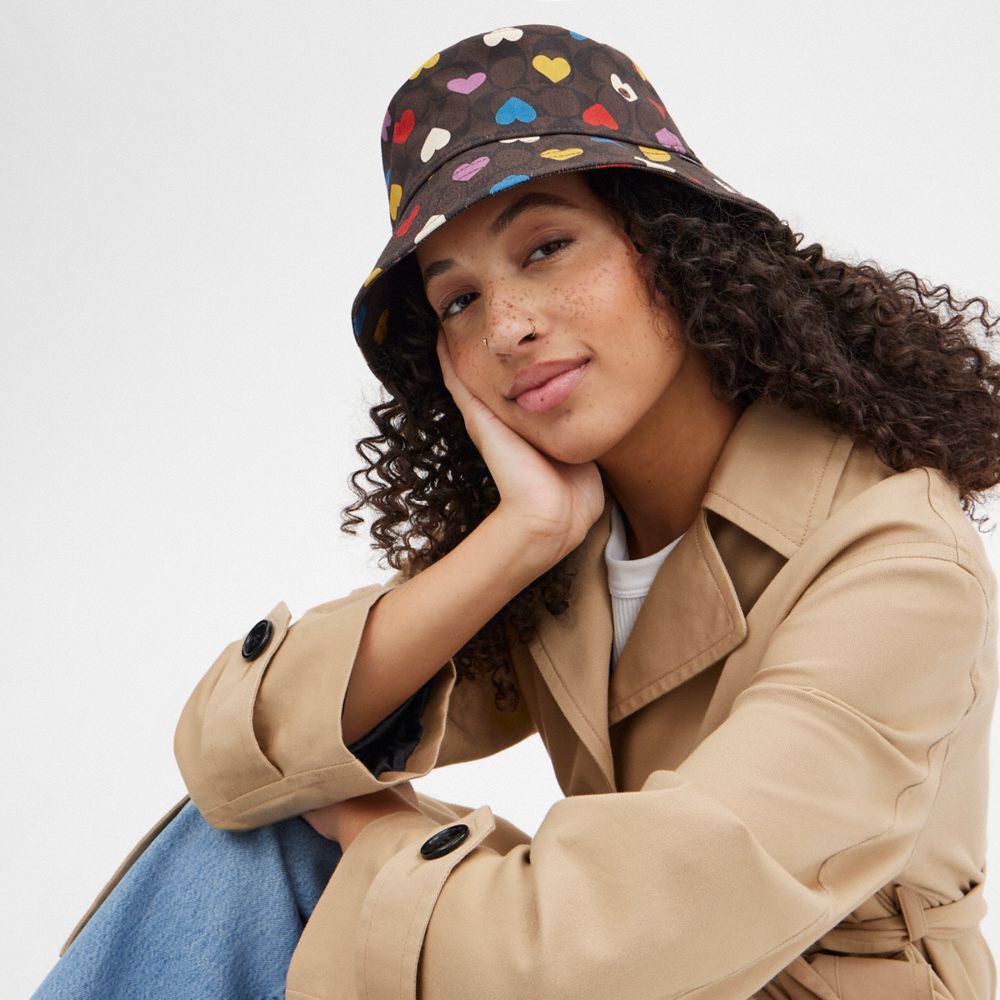 Signature Jacquard Bucket Hat