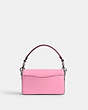 COACH®,TABBY BAG 12 IN SIGNATURE CANVAS,Silver/Vivid Pink,Back View
