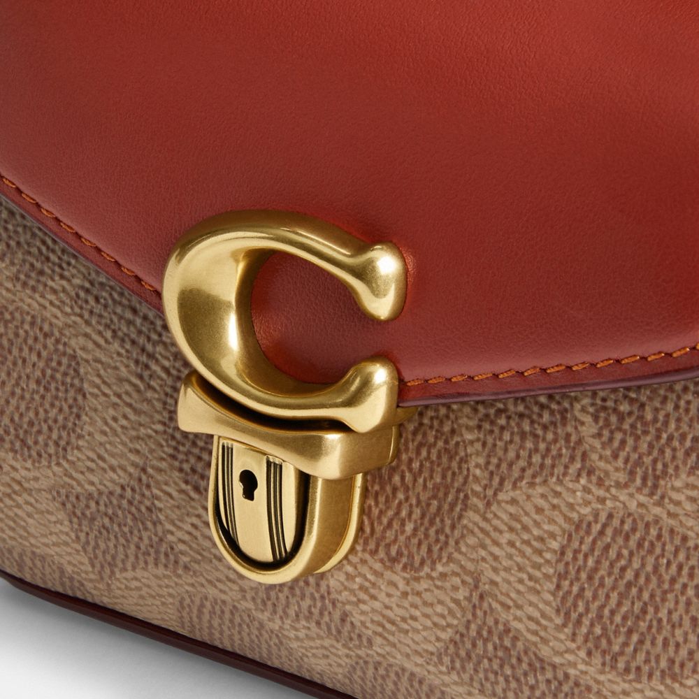 【国内発送】サミー トップ ハンドル  シグネチャー キャンバス 公式】COACH – コーチ | サミー トップ ハンドル 12