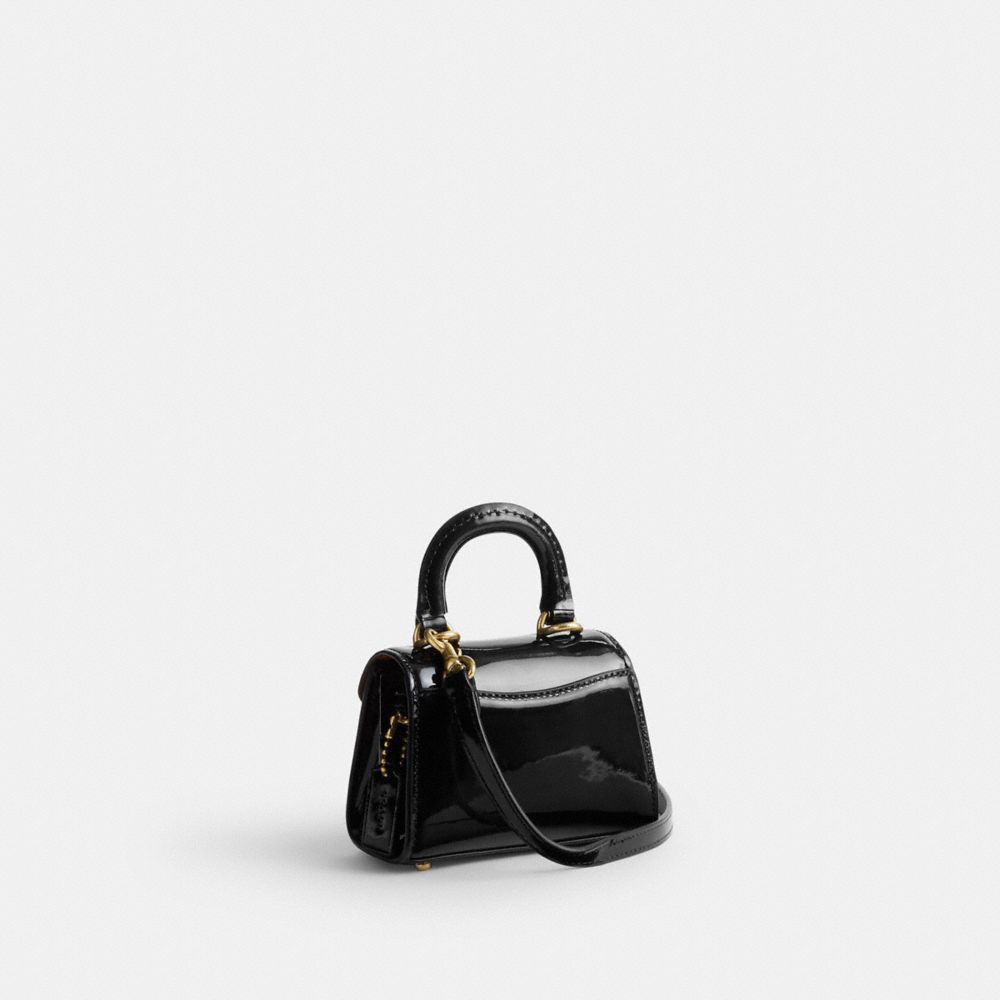 COACH®,サミー トップ ハンドル 12,ボディバッグ&斜めがけバッグ,ﾌﾞﾗｽ/ﾌﾞﾗｯｸ