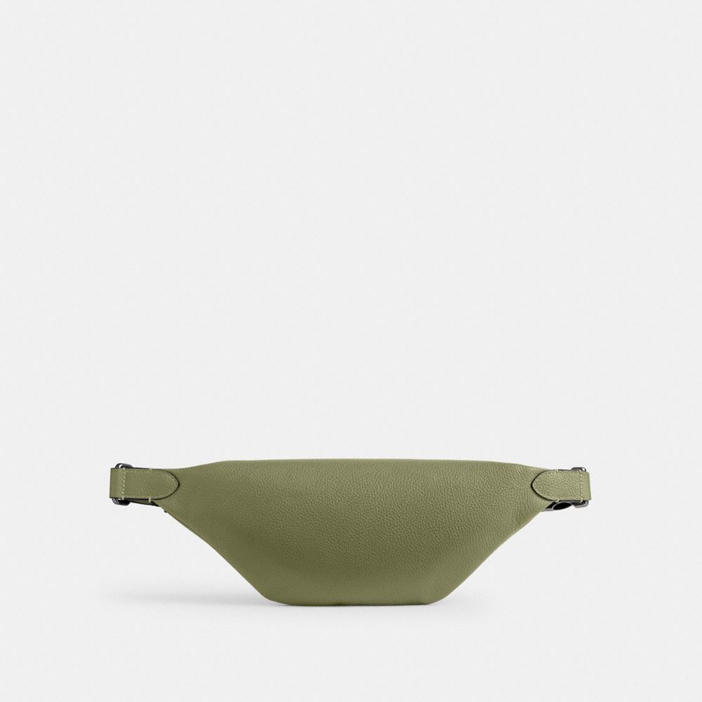 COACH®,SAC DE CEINTURE CHARTER 7,Cuir galet poli,Mousse,Back View