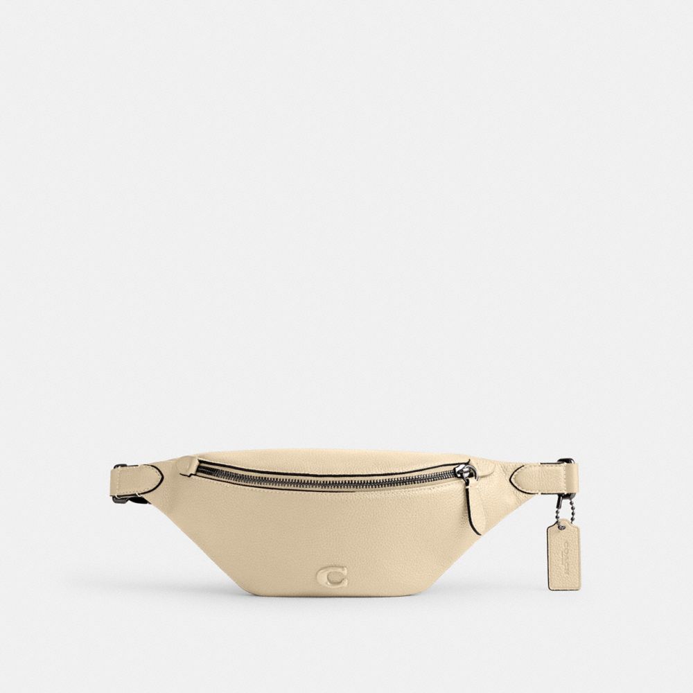 Coach leather waist bag hotsell