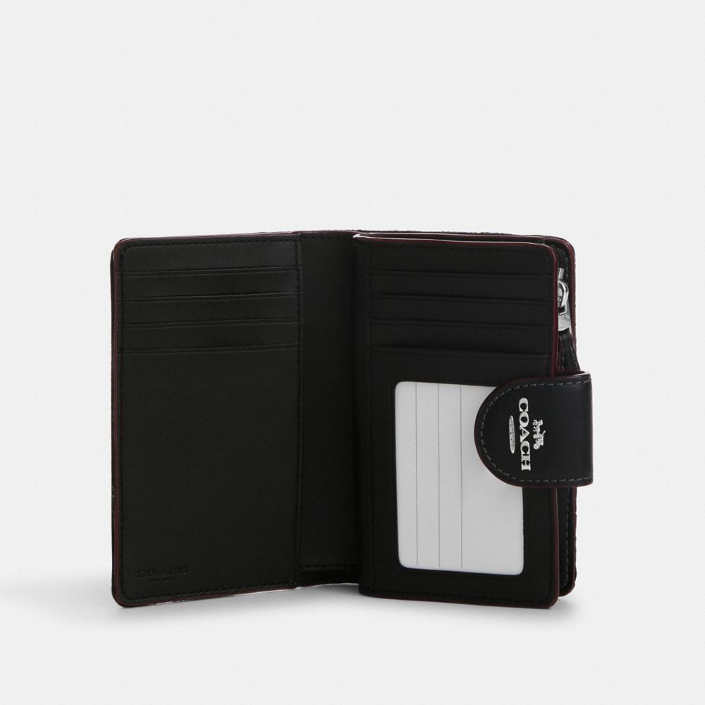 COACH ミディアム コーナー ジップ◆シグネチャー デニム CP435 公式】コーチアウトレット | ミディアム コーナー ジップ