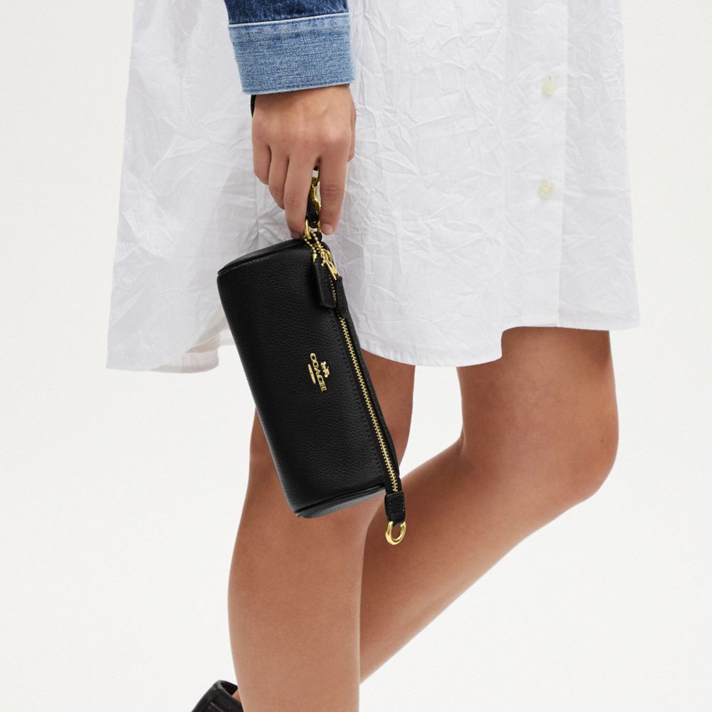 COACH® Outlet | Nolita Barrel Bag In Signature Denim