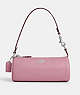 COACH®,SAC CYLINDRIQUE NOLITA,Cuir galet,Argent/Tulipe,Front View