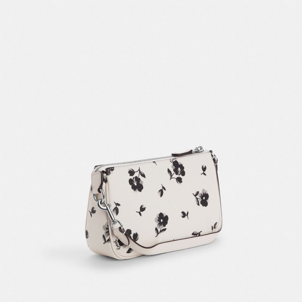COACH®,Nolita 19 With Floral Print,,Angle View