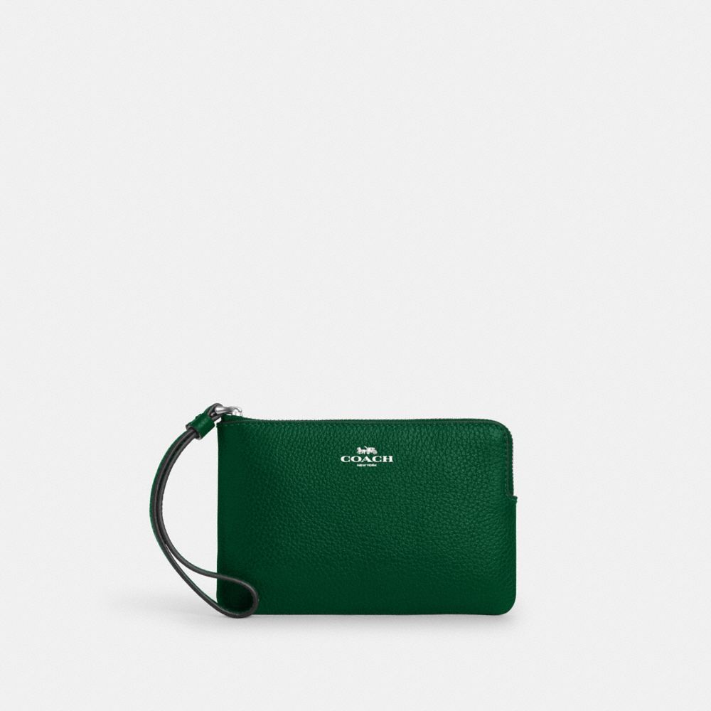 Corner Zip Wristlet