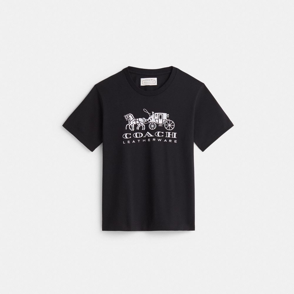 Restored Horse And Carriage T-Shirt