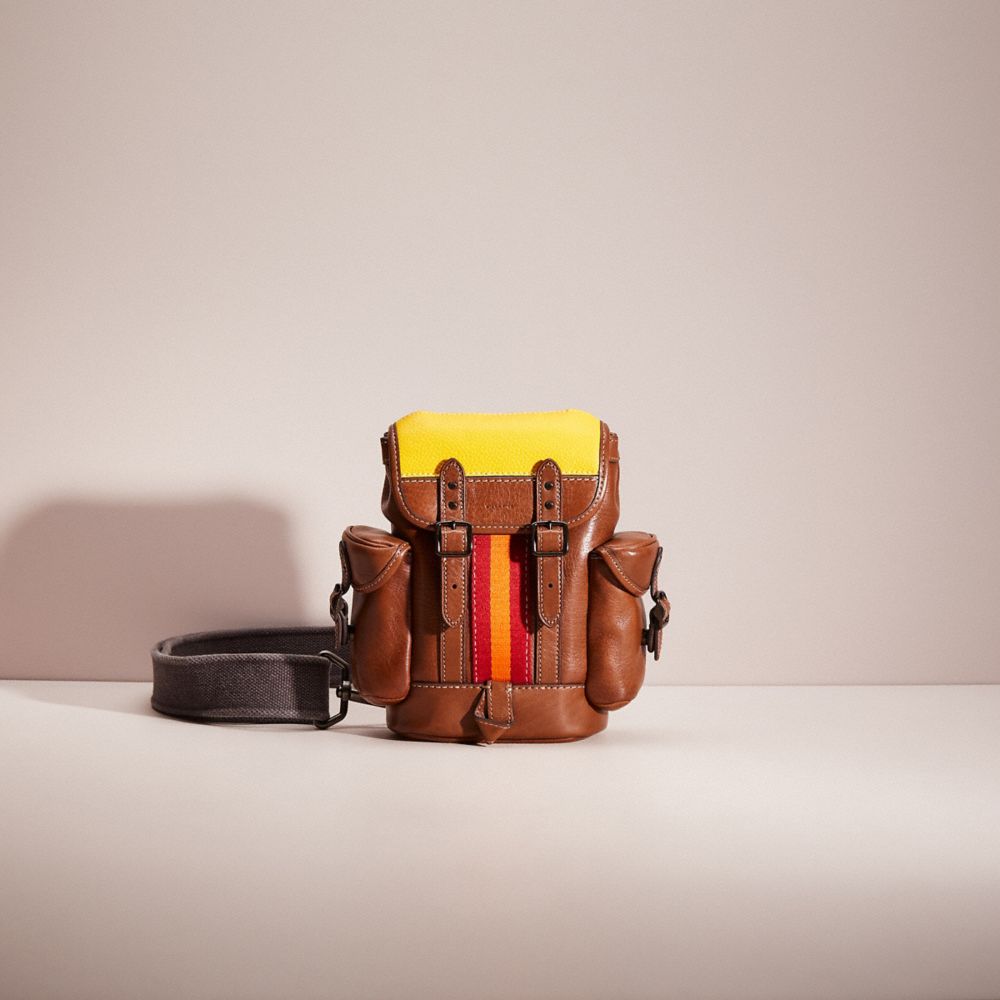 COACH®,Upcrafted Hitch Backpack 13,,Front View