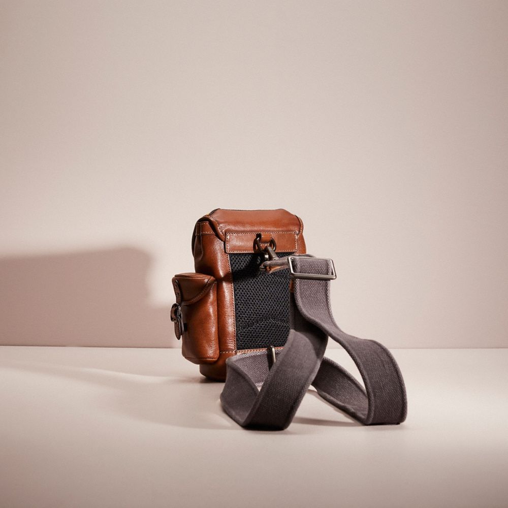 COACH®,Upcrafted Hitch Backpack 13,,Angle View