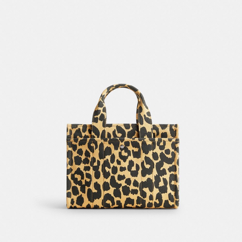 Coach leopard tote sale