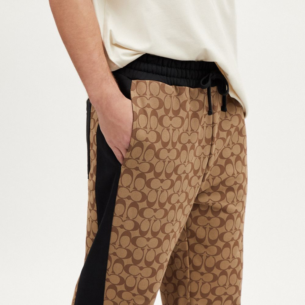 Signature Print Jogger Track Pants - Men's Trackpants - New In 2024