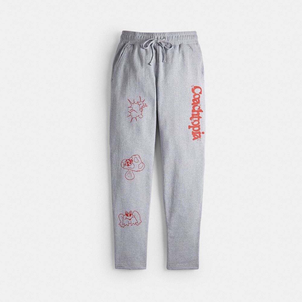 Graphic Jogger Pants In 93% Recycled Cotton