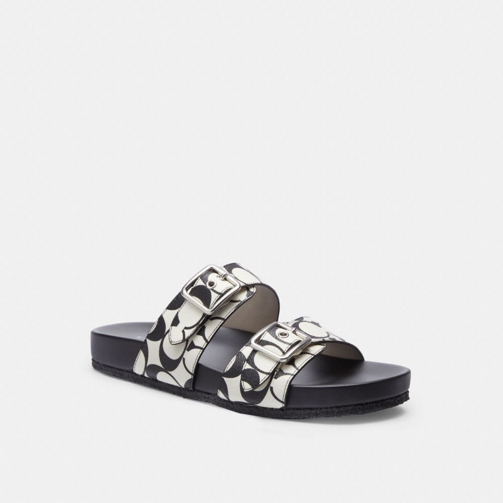 COACH Allanah Sandal In Signature Canvas