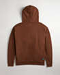 COACH®,Hoodie in 92% Recycled Cotton: Coachtopia Creatures,New Item1,Dark Brown Multi,Back View