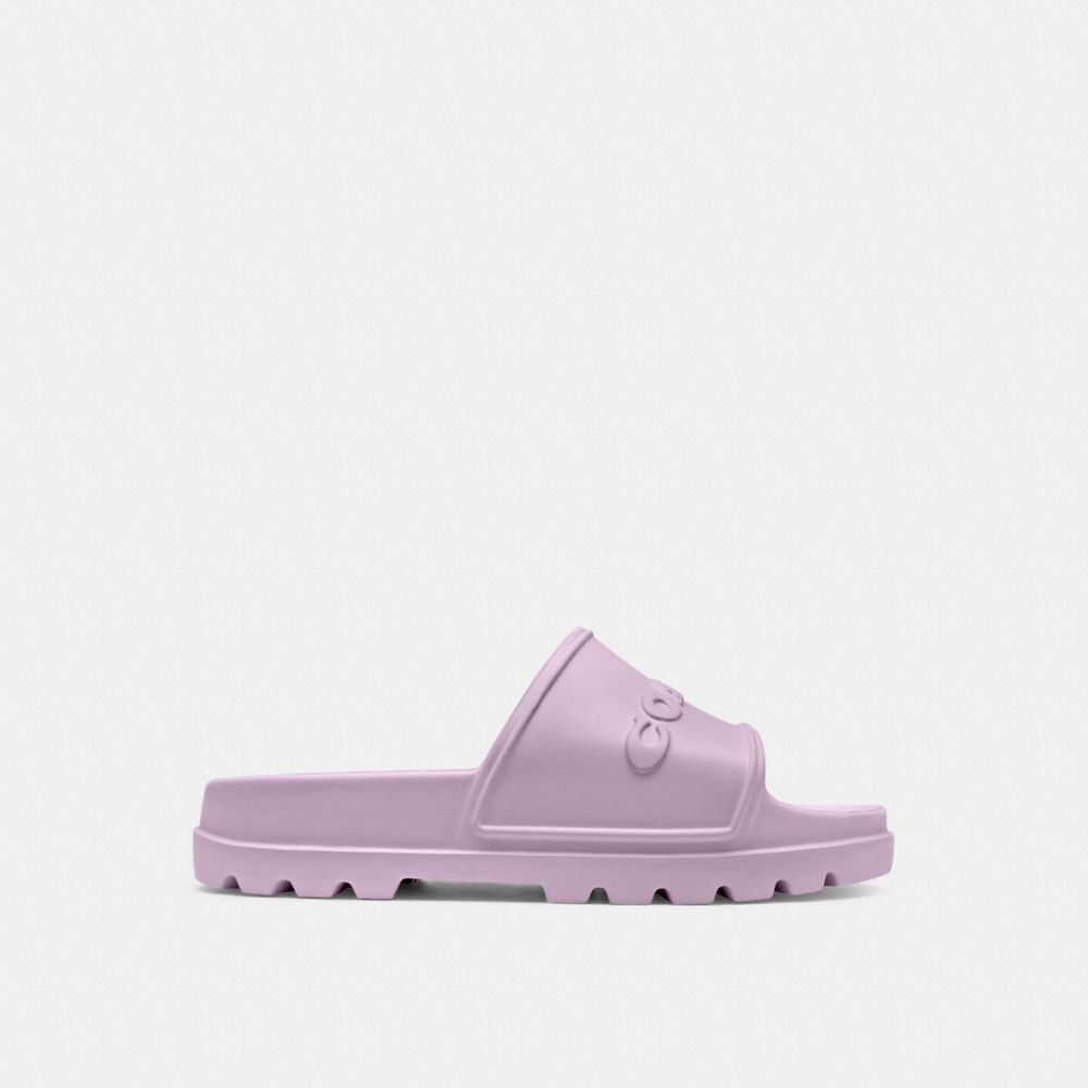 COACH®,DIAPOSITIVE JESSE,Pourpre doux,Angle View