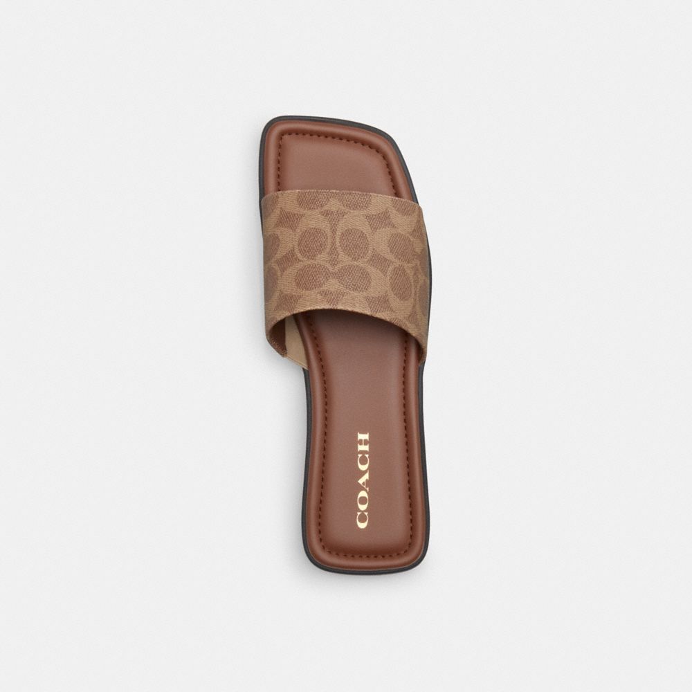 Florence Sandal In Signature Canvas