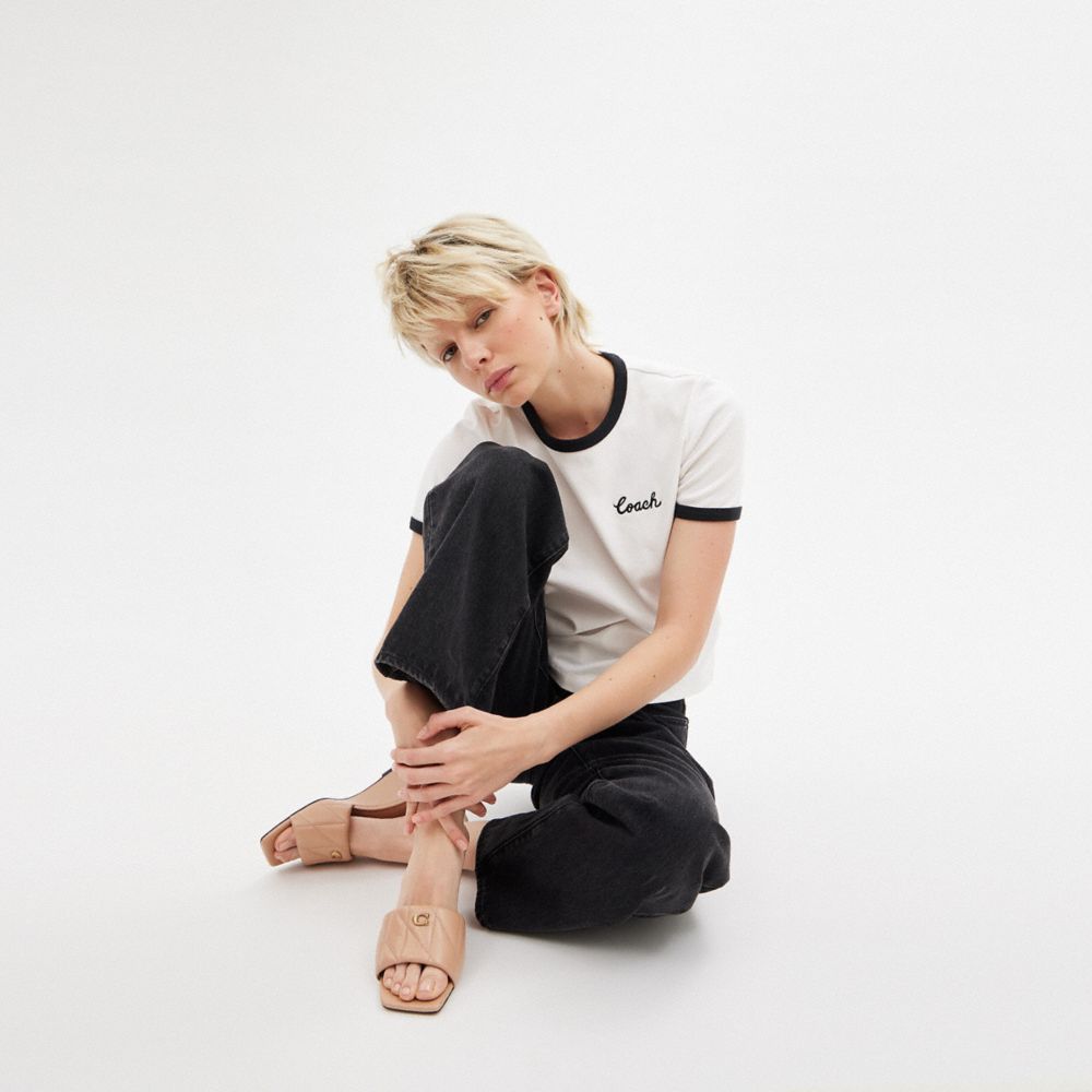 COACH® Outlet | Emma Wedge With Quilting