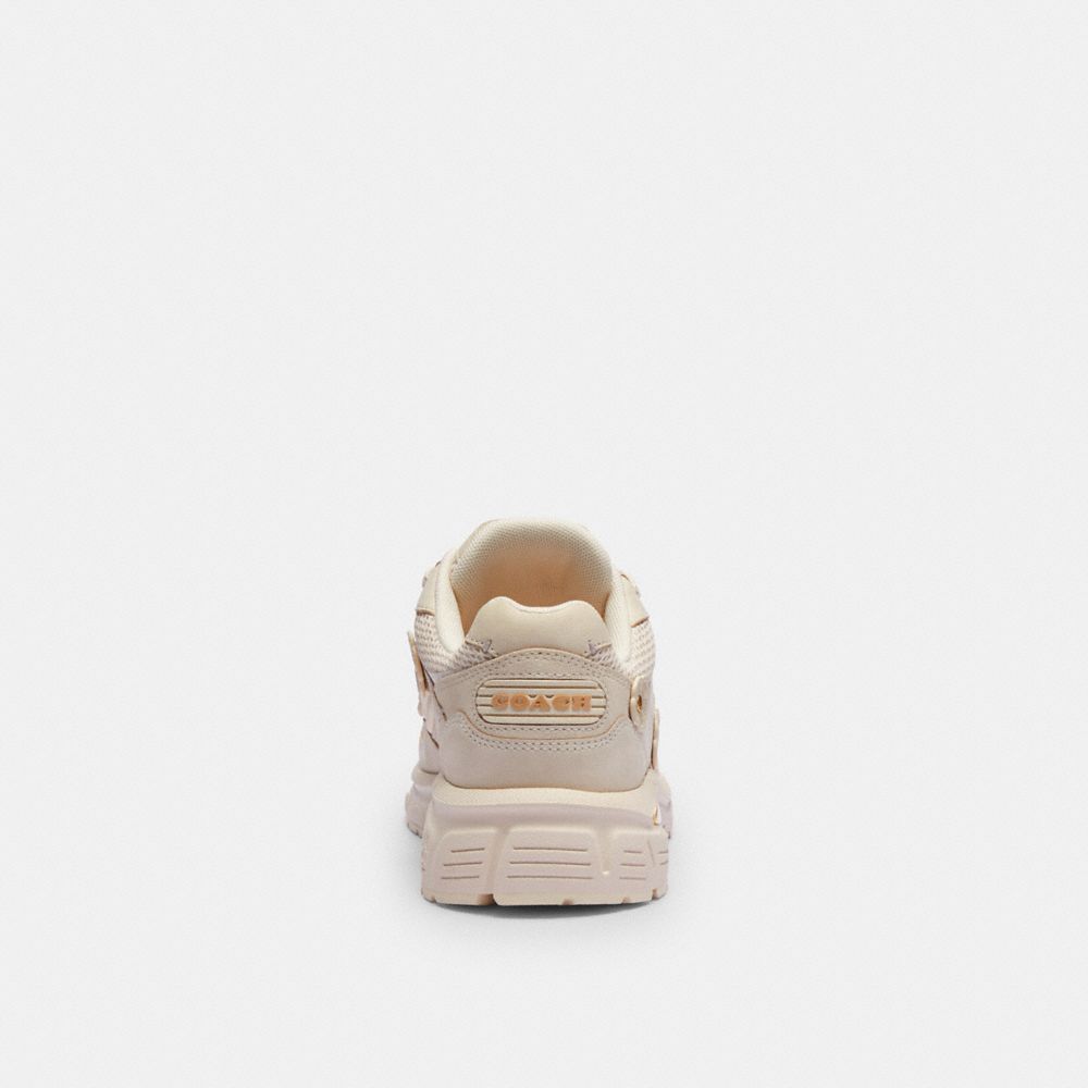 coach ローファーウィズティーローズ Coach Flat With Floral Applique Tea Rose Red FG1862 Women's