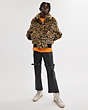 COACH®,PRINTED FAUX FUR JACKET,Acrylic,Gift Picks by Baron,Leopard,Scale View