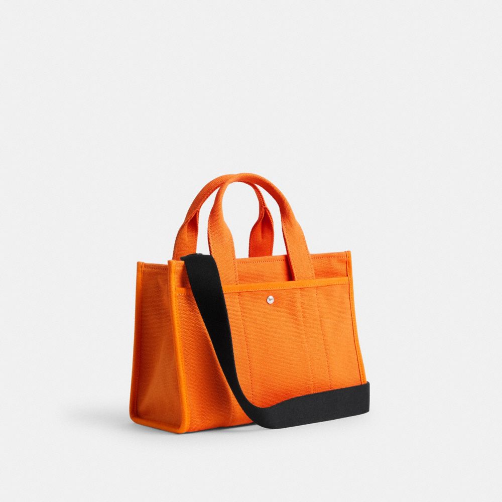 Coach orange best sale tote bag