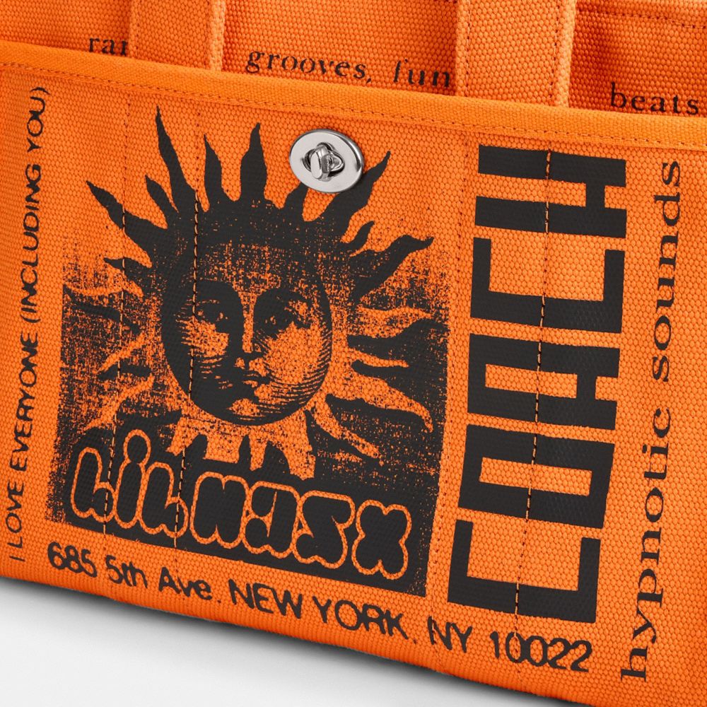 COACH®,The Lil Nas X Drop Cargo Tote Bag 26,,Closer View