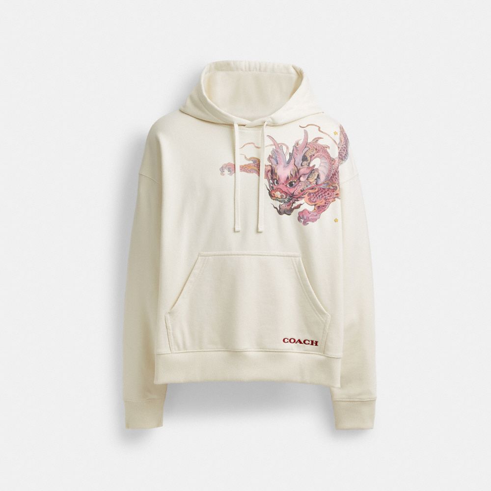 New Year Hoodie Sweatshirt With Dragon