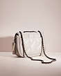 COACH®,UPCRAFTED PILLOW MADISON SHOULDER BAG WITH QUILTING,Nappa leather,Small,Pewter/Dove Grey,Angle View
