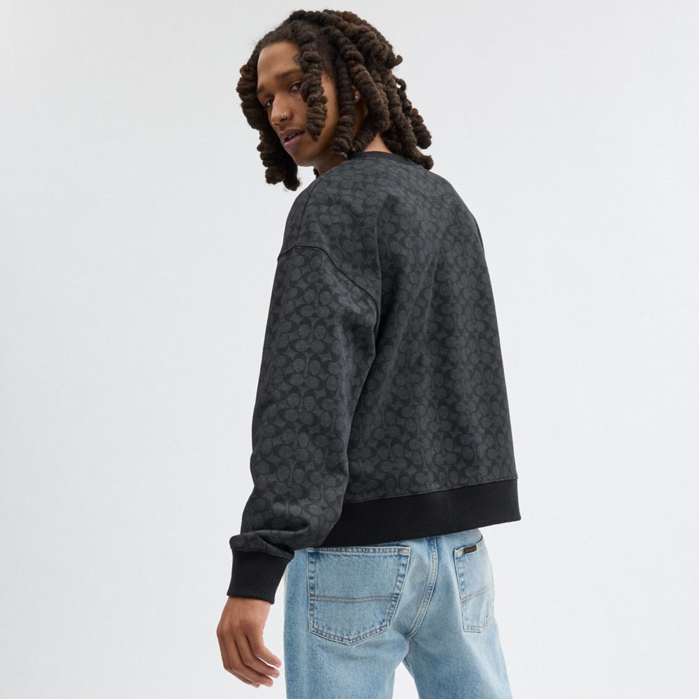 Coach Essential Signature Crewneck — фото 3