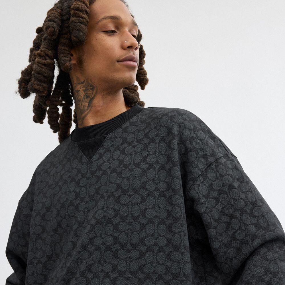 Coach Essential Signature Crewneck — фото 6