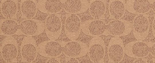 COACH®,Signature T Shirt,Cotton,T Shirt,Piping,Casual,Brown