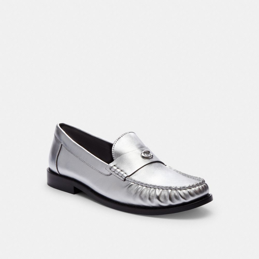 Coach sale silver shoes