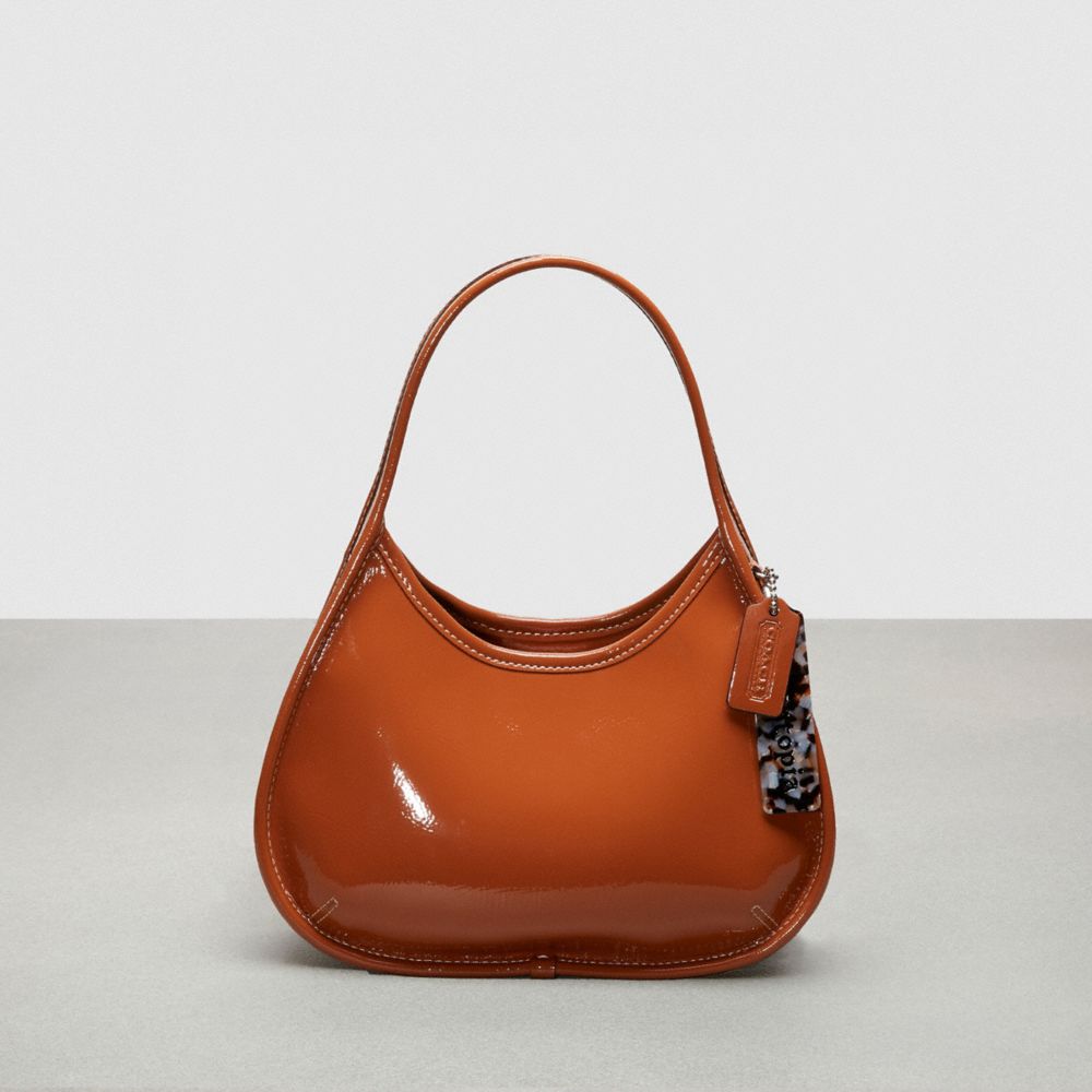 Ergo Bag In Coachtopia Leather With Cherry Print