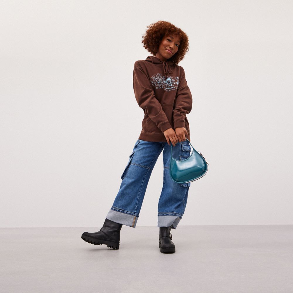 COACH®,Ergo Bag In Crinkle Patent Coachtopia Leather,,Detail View
