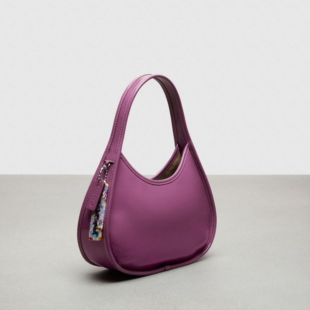 COACH®,Ergo Bag In Crinkle Patent Coachtopia Leather,,Angle View