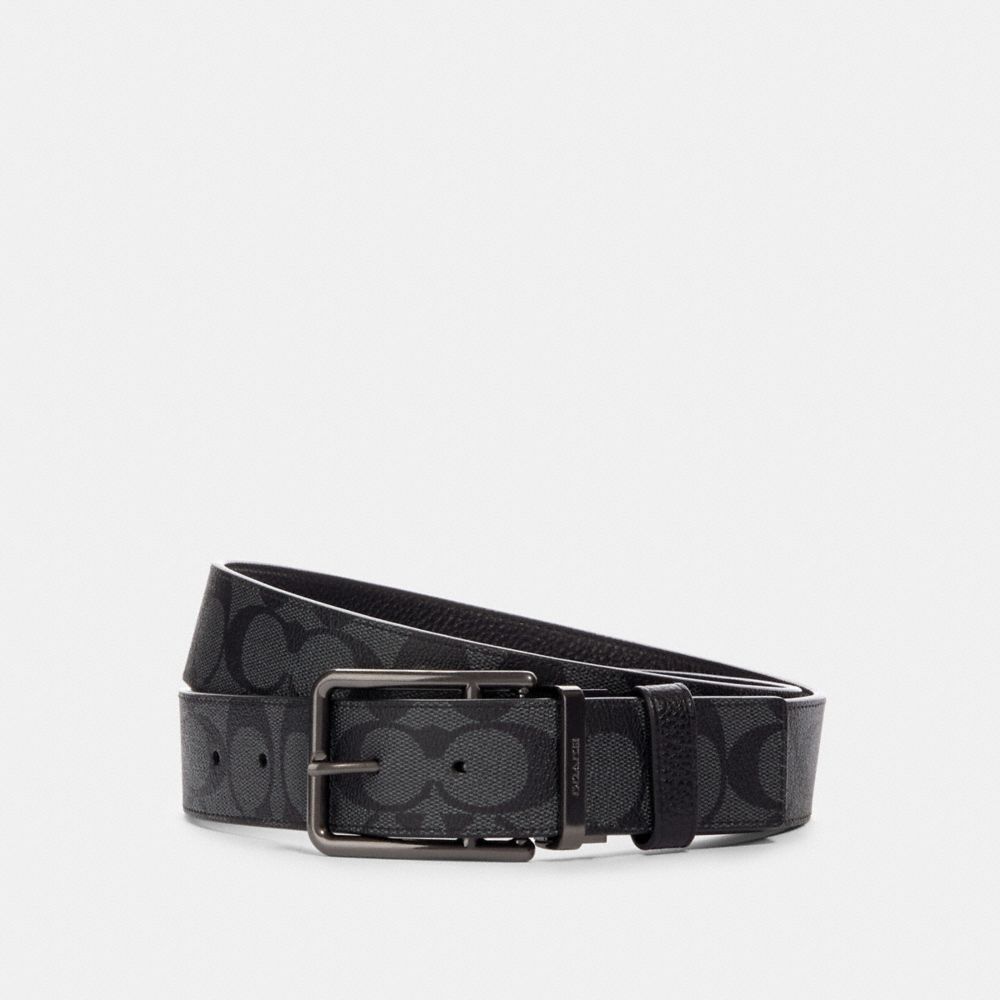 IetpShops Australia - Black Buckle belt Coach - Coach Mittelgroßes