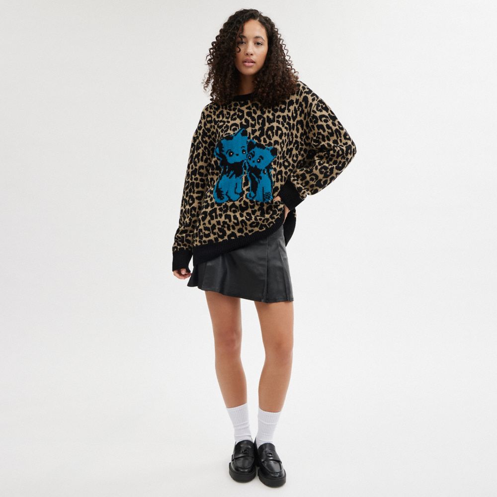 Leopard Pullover Sweater — Southern Bliss Boutique