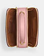 COACH®,COACH X TOM WESSELMANN BOX CROSSBODY BAG,Leather,Small,Im/Light Pink Multi,Inside View,Top View