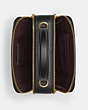 COACH®,COACH X TOM WESSELMANN BOX CROSSBODY,Leather,Small,Gold/Black Multi,Inside View,Top View