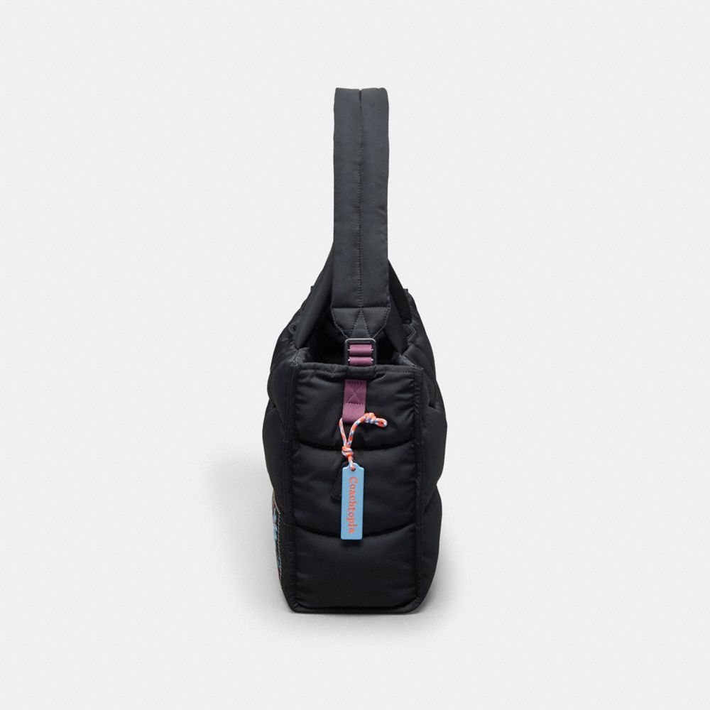 Coachtopia Loop Quilted Wavy Backpack｜TikTok Search