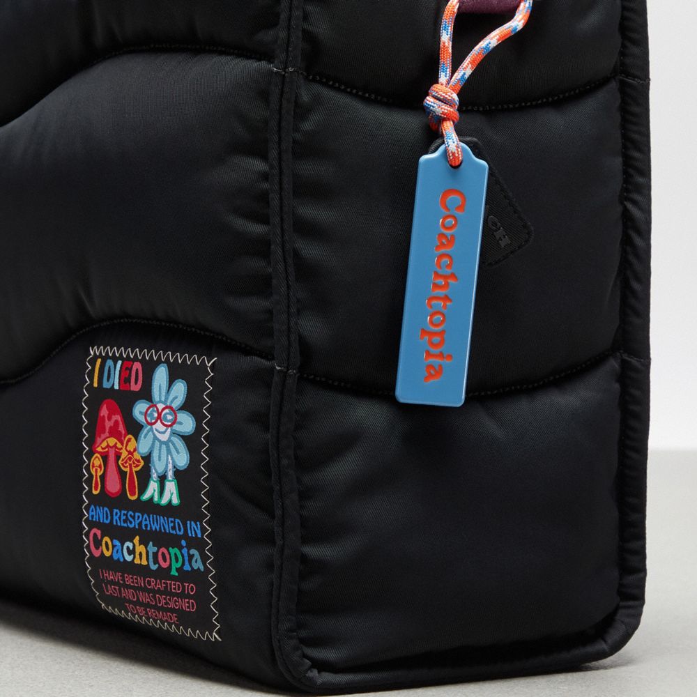 Coachtopia Loop Quilted Wavy Backpack｜TikTok Search