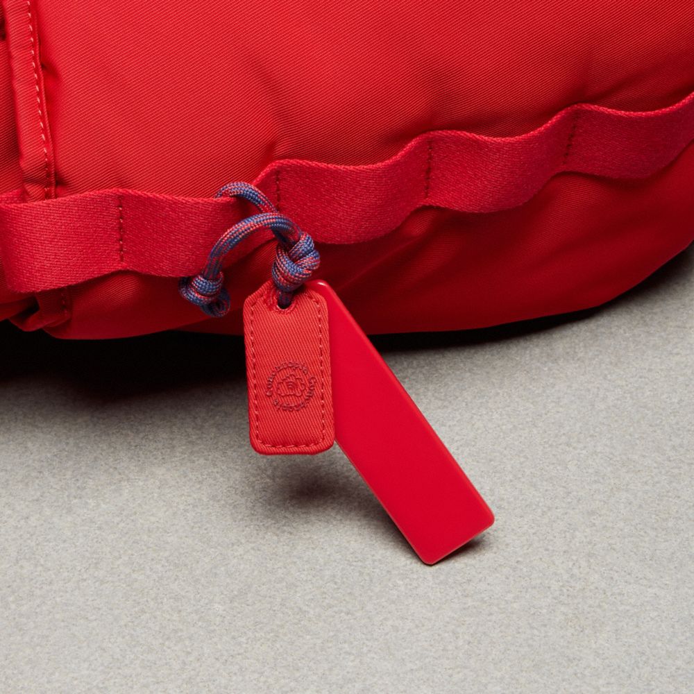 Shop Coach Topia Loop Backpack In Red